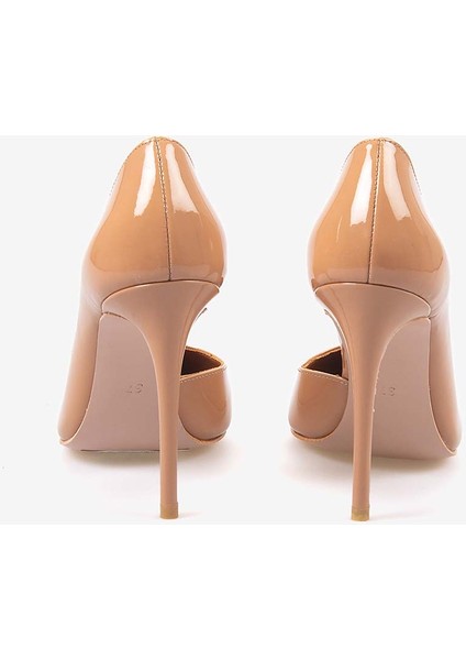 Hakiki Deri Kadın Rugan Gece & Abiye Ayakkabı 9039 fırsatları