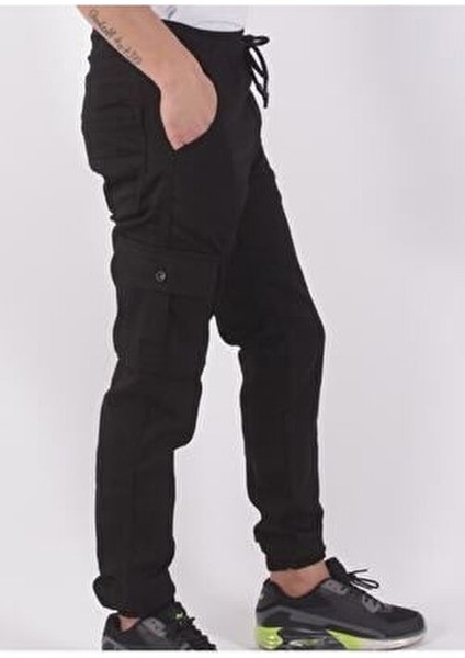 Bel ve Paça Lastikli Yanları Kargo Cepli PANTOLON-19000 fiyatları