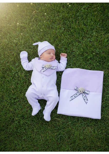 Yenidoğan || Kaliteli || Ayıcıklı|| Bebek 5'li Hastane Çıkışı Seti || %100 Pamuk fiyatları