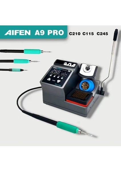 Aifen A9 Pro Kalem Lehim Istasyonu Tek Kol ( 3 Uç Hediyelidir )