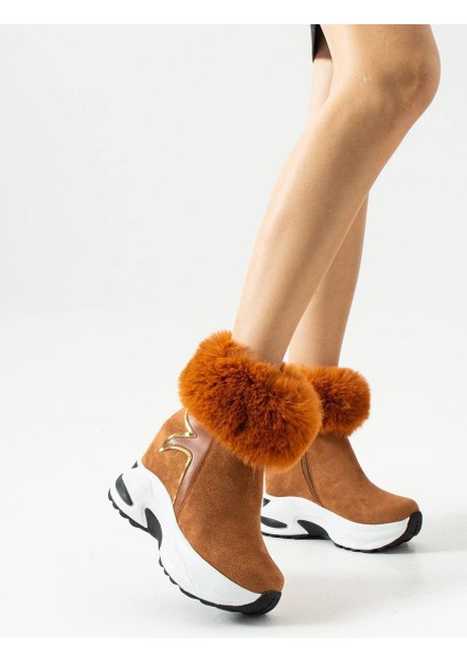 Kadın Gizli Dolgu Kürklü Kışlık Şık Bot fiyatları