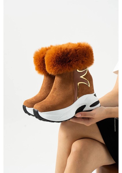Kadın Gizli Dolgu Kürklü Kışlık Şık Bot fırsatları