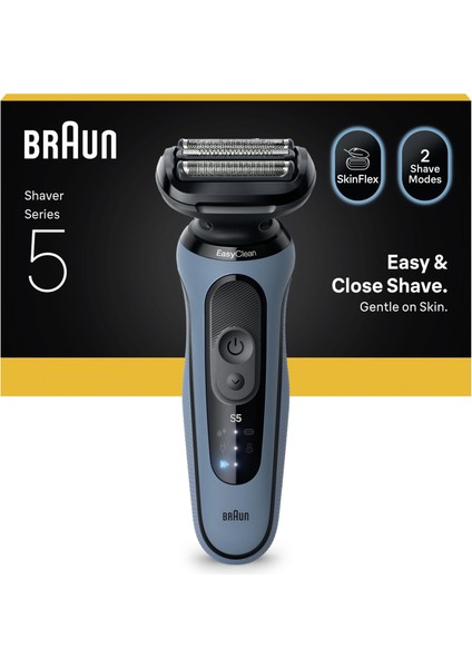 Series 5 Elektrikli Tıraş Makinesi, Islak ve Kuru, 52-A1000S