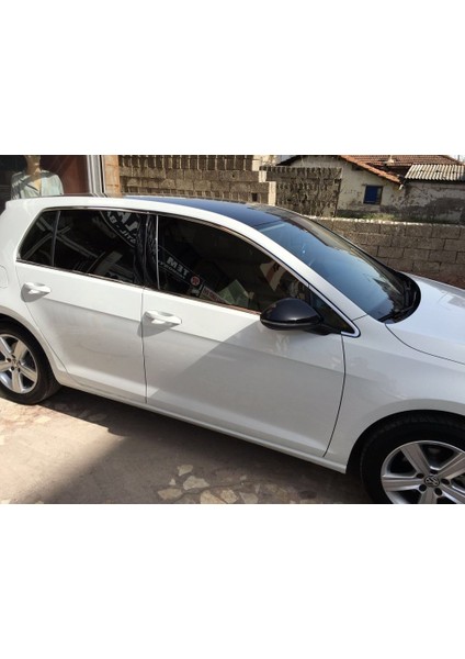Vw Golf 7 - 7,5 2013-2023 Cam Çerçevesi Kenar Çıtası Krom Tamtur Uyumlu Full Set fırsatları