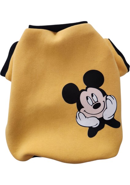 Kedi Köpek Kıyafetleri Polarlı Sweatshirt