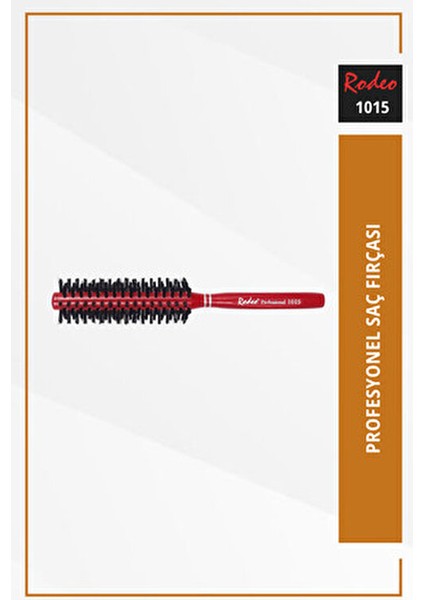 1015 Profesyonel Saç Fırçası Isıya Dayanıklı 128 Delikli Kırmızı Naylon Kıllarla modelleri