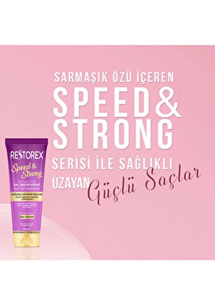 Speed & Strong Saç Kremi 250 ml Günlük Kullanım için Sağlıklı ve Hızla Uzayan Saçlar indirimleri