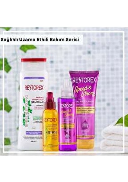 Speed & Strong Saç Kremi 250 ml Günlük Kullanım için Sağlıklı ve Hızla Uzayan Saçlar