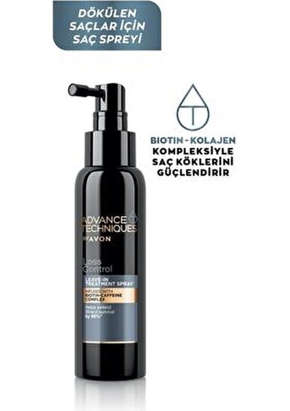 Advance Techniques Dökülen Saçlar İçin Biotin ve Kolajen Saç Spreyi 100 ml Güçlendirici fırsatları