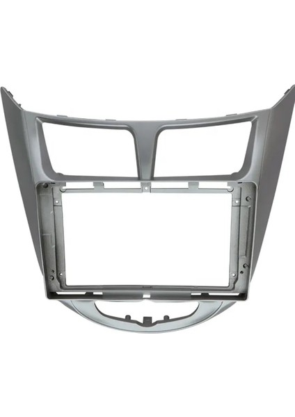 Hyundai Accent Blue 2010-2016 9 Inç Multimedia Çerçevesi Gri