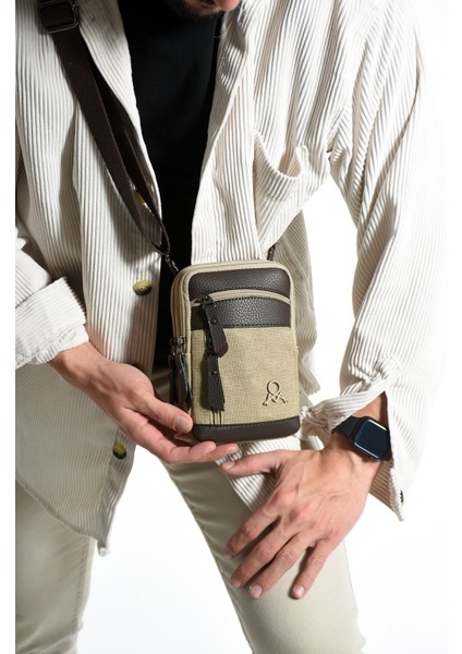 M 420 Mega Bag Çok Gözlü Küçük Günlük Omuz / Çapraz Çanta