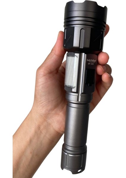 11 Mod 4 Renk Uzun Menzilli Güçlü Şarjlı El Feneri 10000 Lümen 6000MAH Güçlendirilmiş 26800 Batarya fırsatları