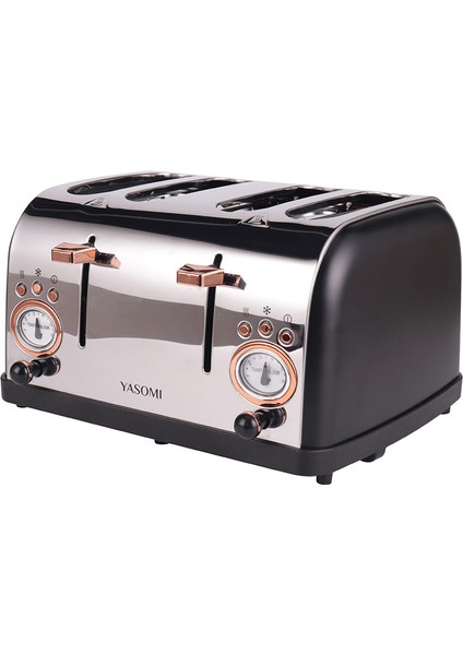 YK-628T 4 Dilimli Geniş Yuvalı Ekmek Kızartma Makinesi fiyatları