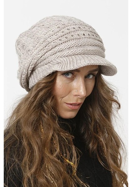 Siperli Astarlı Triko Örgü Bere modelleri