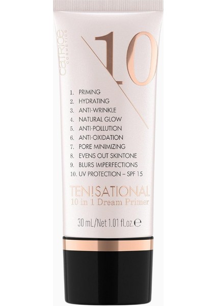 Catrıce 10'u 1 Arada, 30 Ml, Nemlendirici, Baz, Doğal, Glütensiz