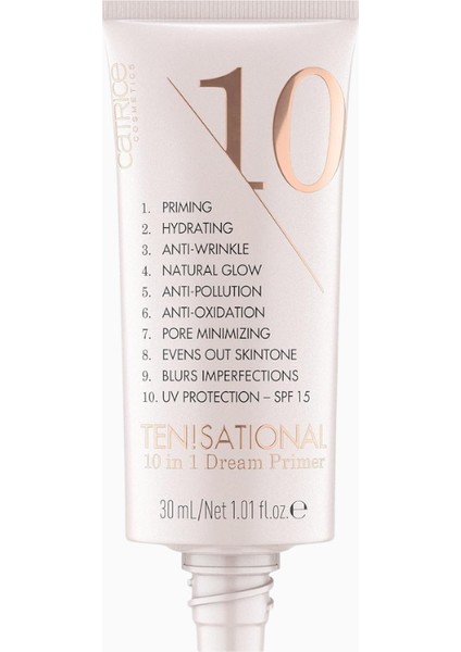 Catrıce 10'u 1 Arada, 30 Ml, Nemlendirici, Baz, Doğal, Glütensiz fiyatları