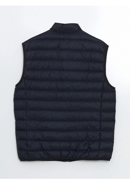 Southblue Lacivert Standart Kalıp Dik Yaka Erkek Şişme Yelek