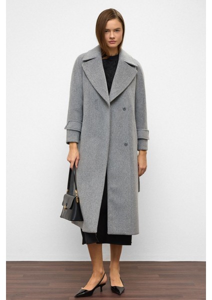 Reglan Kol Çıt Çıt Kapamalı Ara Boy Kaban A.gri 3145 indirimleri