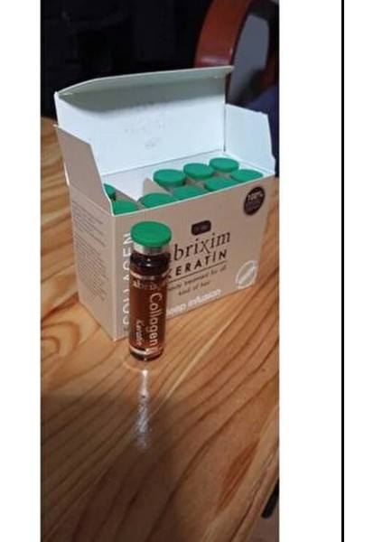 Keratin Protein Ampül 10 ml x 10 Adet Saç Bakımı için Besleyici Doğal İçerik fırsatları