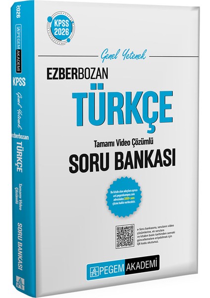 2026 KPSS Genel Yetenek Genel Kültür Ezberbozan Türkçe Tamamı Vid fiyatları