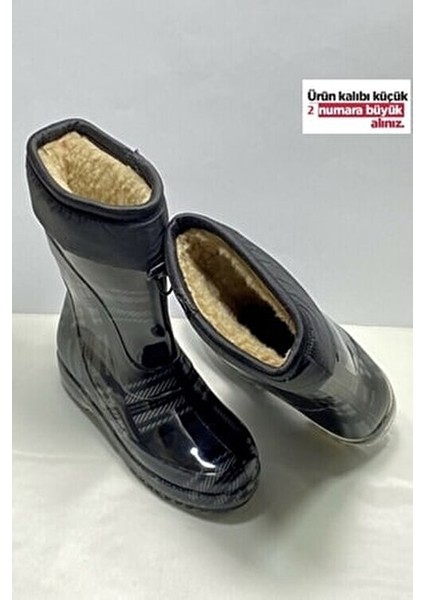 Içi Polarlı Kaymaz Taban Su ve Soğuk Geçirmez Naylon Çizme Skoğlu modelleri