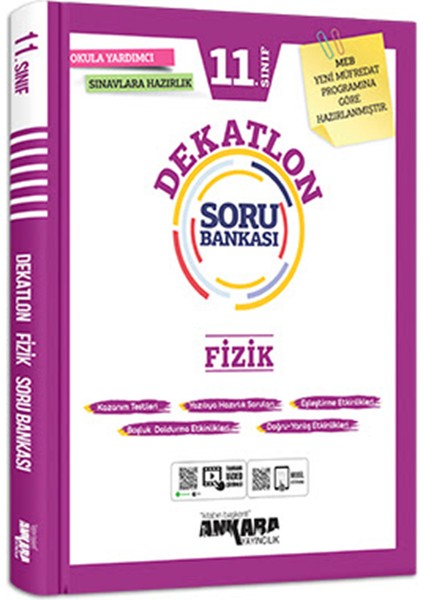 Ankara Yayıncılıık 11. Sınıf Fizik Dekatlon Soru Bankası fiyatları