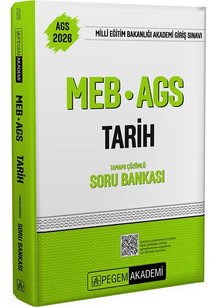 2026 MEB AGS Soru Bankası Tamamı Çözümlü Tarih fiyatları