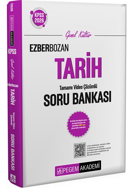 2026 Kpss Genel Yetenek Genel Kültür Ezberbozan Tarih Tamamı Vide fiyatları