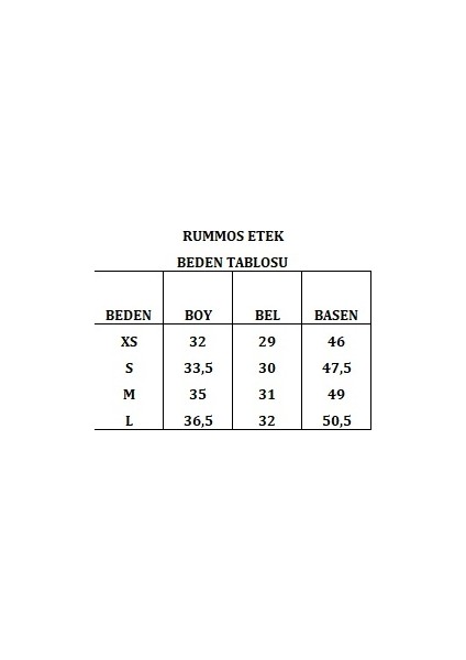 Rummos Etek indirimleri