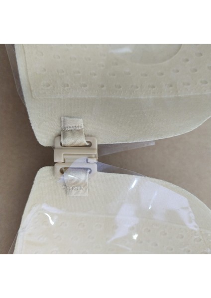 Yapışkanlı Sütyen, Görünmez Askısız ve Sırtsız -Dikişsiz Sütyen, Etkili Önden Klipsli-A Beden-Ten indirimleri