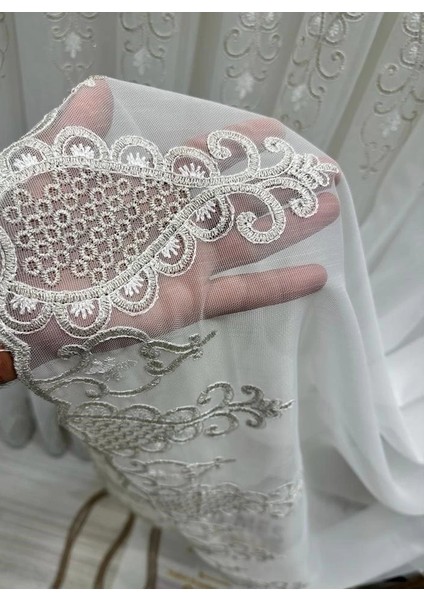 Nivemeshome Azra 1/3 Sık Pileli Tül Perde Apm indirimleri