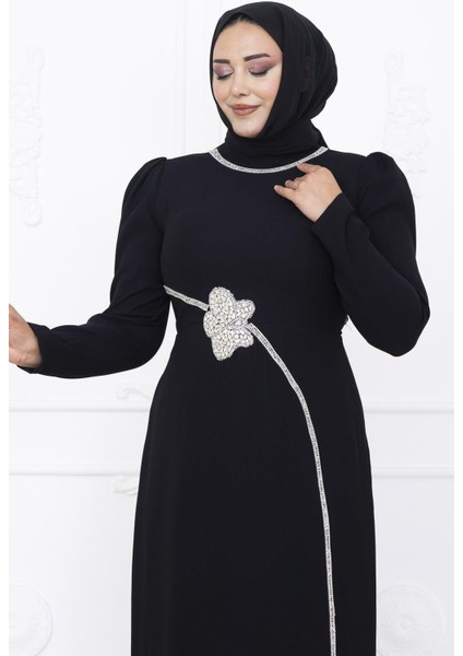 Zühre Tesettür Abiye Siyah indirimleri