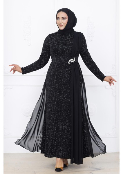 Nil Abiye Elbise Siyah indirimleri