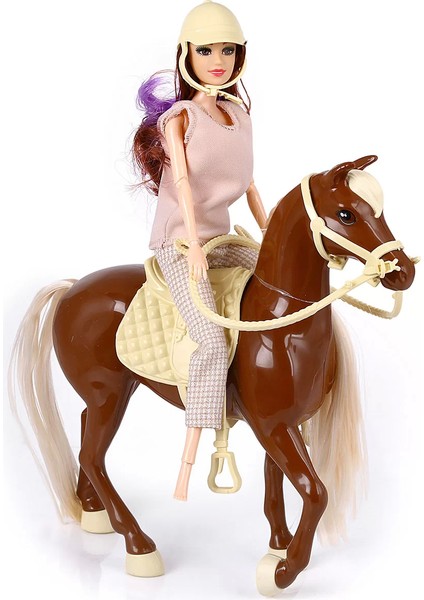 Jasmine Horse Bebekli Kahve GLT-E301-D