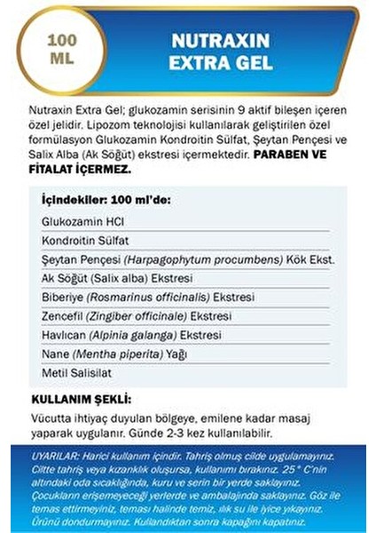 Extra Aromatik Yağlar İçeren Masaj Jeli 100 ml Mentollü Ferahlatıcı Etki modelleri