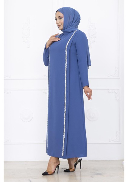 Yakut Abiye Elbise Indigo modelleri