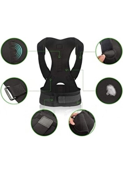 Dik Duruş Korsesi Kifoz Kamburluk Önleyici Korse Erkek Bayan Sırt Omuz Dik Durmak Yürümek Için Korse fırsatları