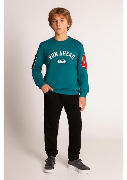 Erkek Çocuk Sweatshirt Eşofman Takımı Alt Üst 2 Parça 4055 fiyatları