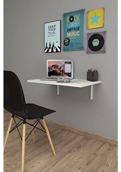 72 x 45 cm Katlanır Masa Duvara Monte Masa Mutfak Masası Balkon Masası Çalışma Masası