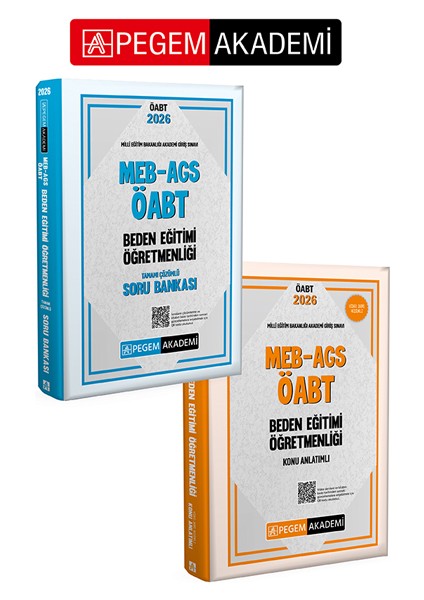 Pegem Akademi 2026 Meb Ags Öabt Beden Eğitimi Öğretmenliği Konu A