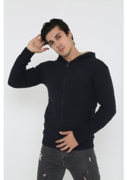 Erkek Içi Kürklü Kapşonlu Spor Hırka indirimleri