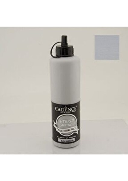 Hybrıd Akrilik Multisurface Boya H-074 Soğuk Gri 500 ml Sanatsal Kullanım İçin