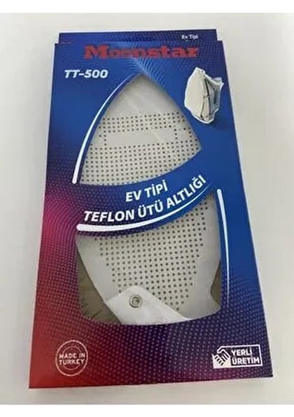 TT-500 Ev Tipi Teflon Ütü Altlığı Beyaz Renkli Dayanıklı Malzeme ile Üretilmiştir