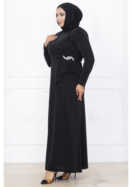 Roza Abiye Elbise Siyah modelleri