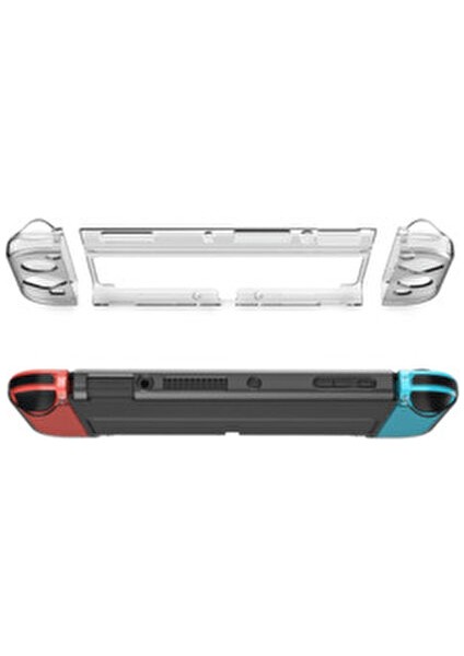 Nintendo Switch OLED Kristal Shell Pc Kılıf Tam UYUM-TNS-1133/B