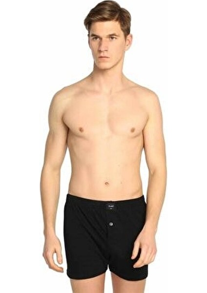 Erkek Karışık Renk 3'lü Paket Penye Düğmeli Boxer ELF568T0117CCM3 fiyatları