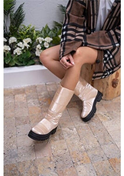 Porro Kadın Nude Paraşüt Kumaş Bot fırsatları