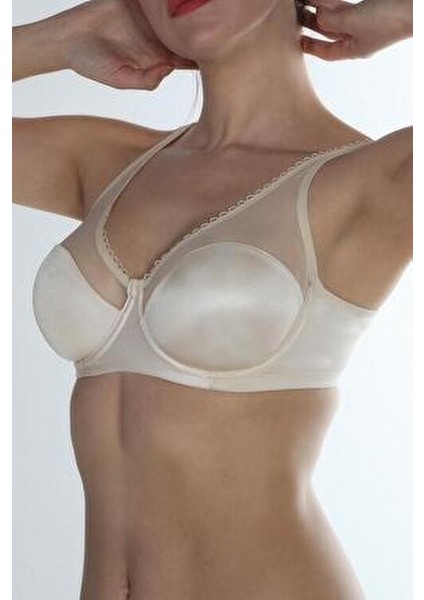 Toparlayıcı Sütyen Düz Desen Balenli Kapsız Dokuma Kadınlar İçin Konfor indirimleri