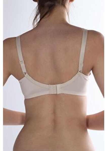 Toparlayıcı Sütyen Düz Desen Balenli Kapsız Dokuma Kadınlar İçin Konfor