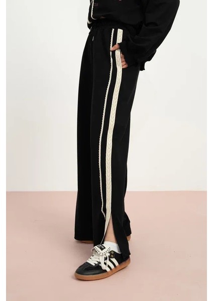 Kız Çocuk 7881 Paçaları Yırtmaçlı Pantolon indirimleri